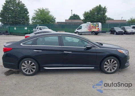 2017 Hyundai Sonata Sport из США, поврежденный, VIN 5NPE34AF0HH437826